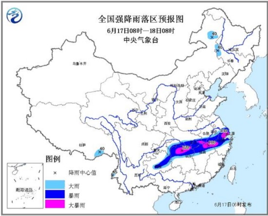 12轮强降雨袭击南方 气象台连续发布暴雨黄色预警