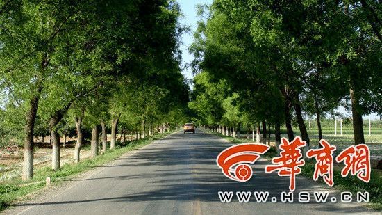 咸阳的旬马路 获评陕西十佳最美乡村公路