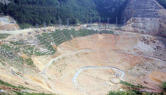 建设现场。