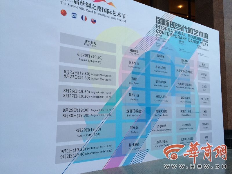 “丝绸之路国际现当代舞艺术周”西安开幕