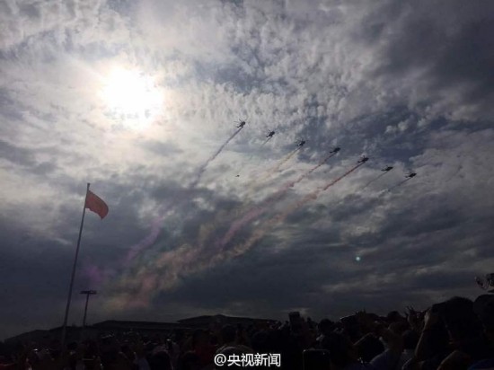 抗战大阅兵今日预演：直击抗战胜利阅兵预演现场