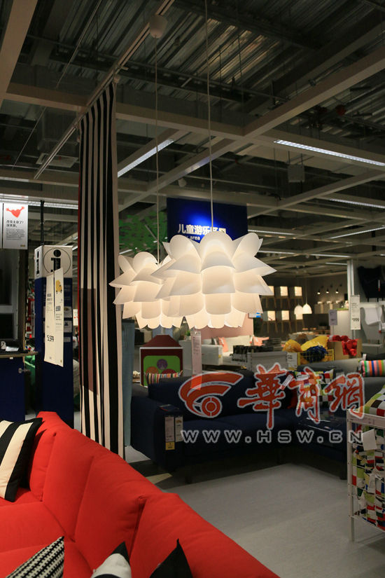 实拍宜家西安店43款灯 全LED灯寿命超白炽灯10倍