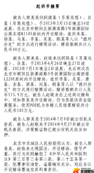 郭美美庭审完整录像 