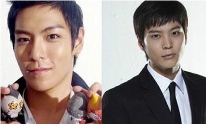 T.O.P、朱元 Bigbang的TOP跟朱元也长得很像吧