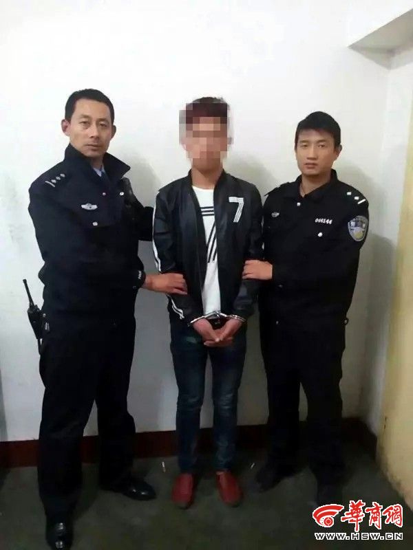 民警穷追1000多米 巷子里抓获偷车嫌疑少年