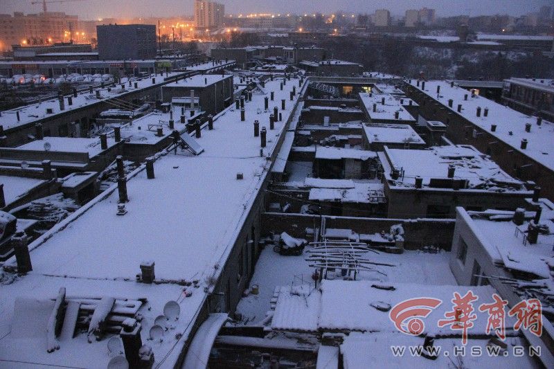榆林下雪啦！ 速速围观雪中美景！