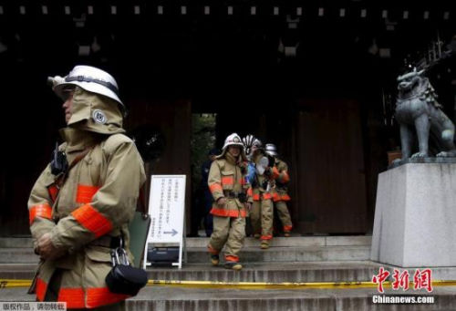 靖国神社爆炸嫌犯锁定可疑男子 日警方严阵以待