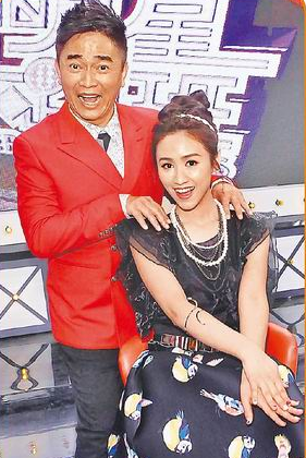 吴宗宪昨日和女儿出席活动