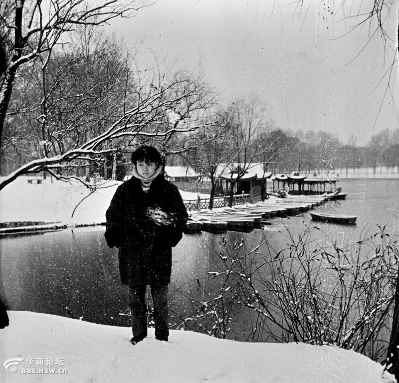 1983年西安雪景老照片对比【严建设】