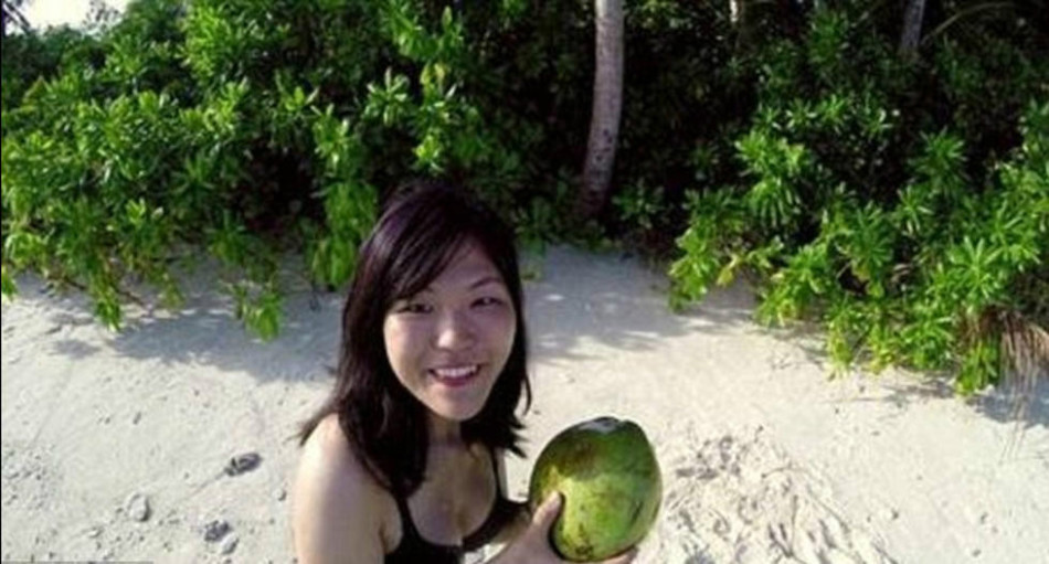 日本妹子体验孤岛生存19天 未经野外训练