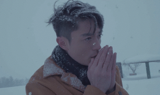 霍建华睫毛1.7厘米能积雪 轻轻一动迷死人