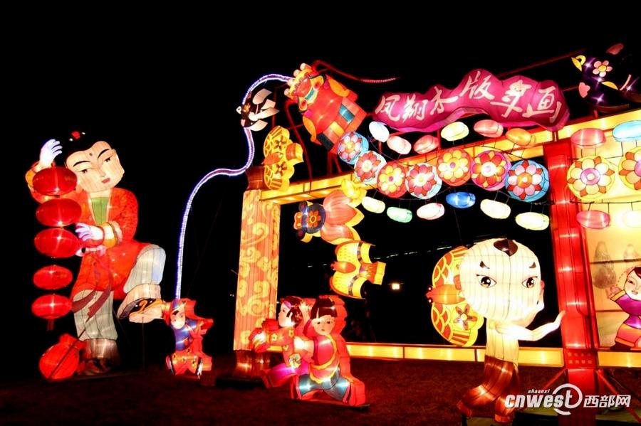 大唐芙蓉园亮相央视元宵节晚会 6万游客元宵赏灯【11】
