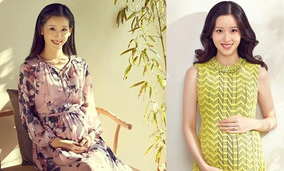 奶茶妹妹全新怀孕写真曝光 挺大肚显母性(图)