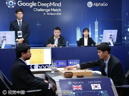 人机大战第4局李世石首胜 AlphaGo现崩溃