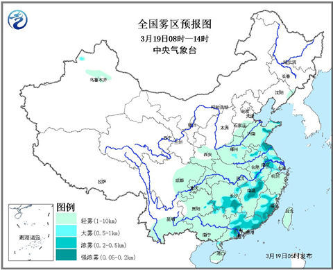 由于冷空气势力弱，20-22日白天，华北平原再度被静稳天气控制，雾霾会再次发展，但程度比14-17日轻，以轻度霾为主，部分地区中度霾，预计22日夜间至23日早晨，受较强冷空气影响，上述地区雾和霾将自北向南减弱消散。