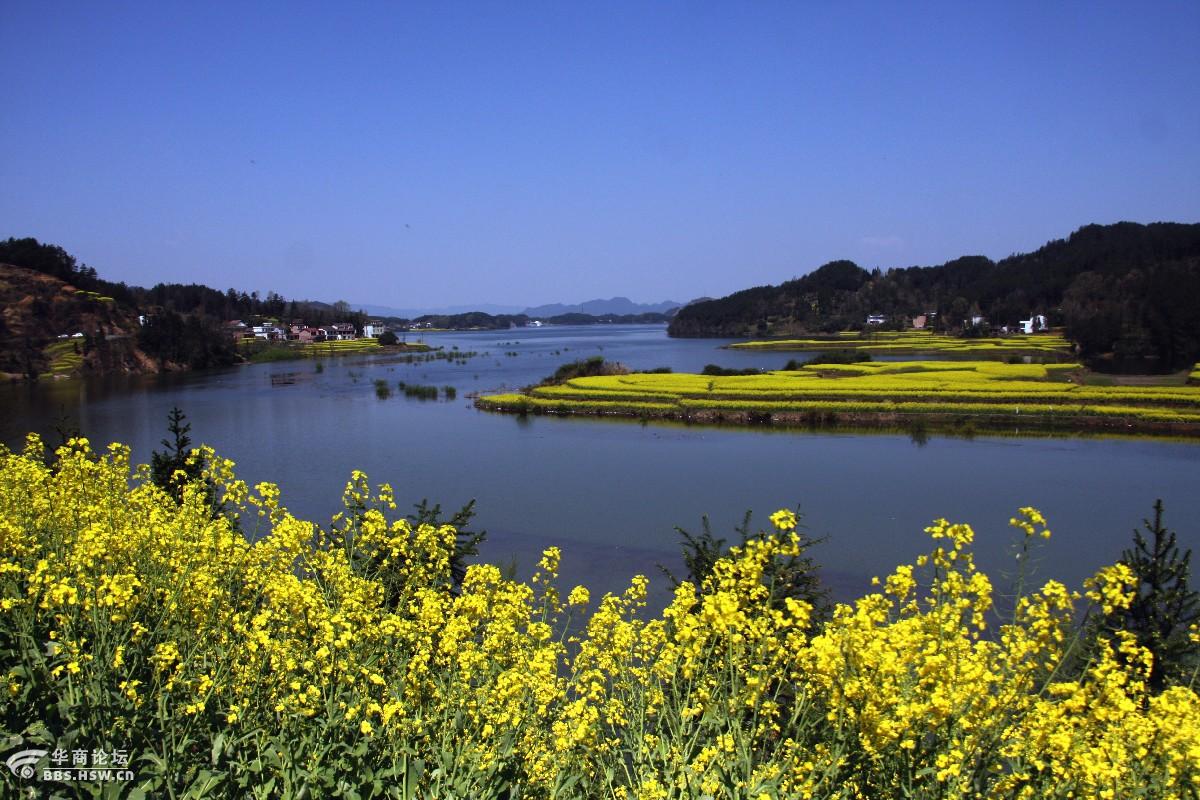 汉中最美红寺湖
