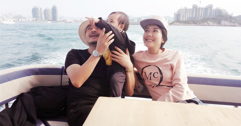 汪涵杨乐乐全家福曝光 儿子帅气超过老爸(图)|杨乐乐|汪涵-大陆_