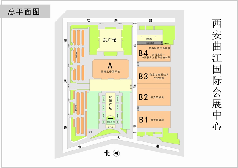 丝博会暨第20届西洽会展馆分布图曝光