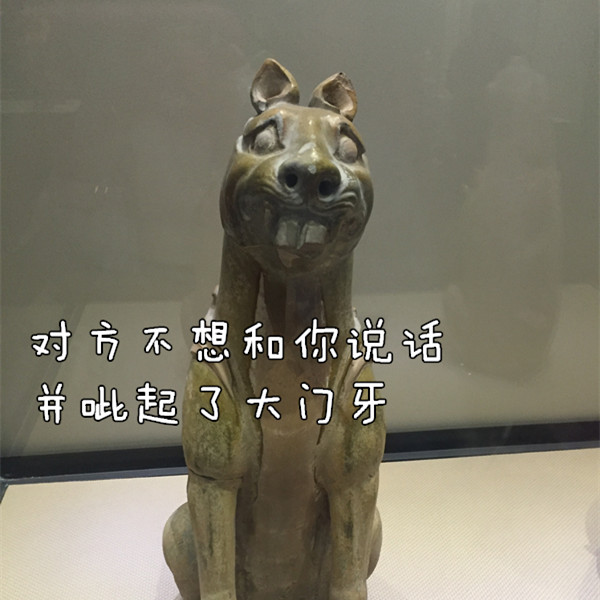 博物馆 表情包 博物馆日  西安博物院