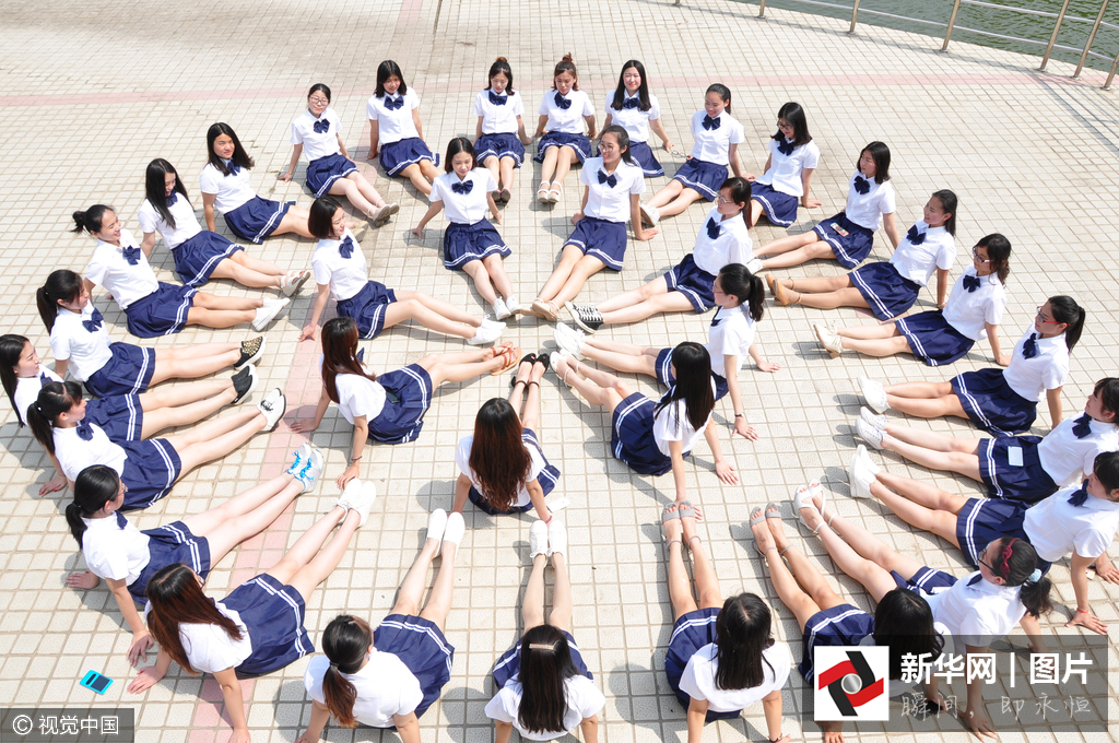 女生班的最美毕业照|女生班|山东聊城大学-天