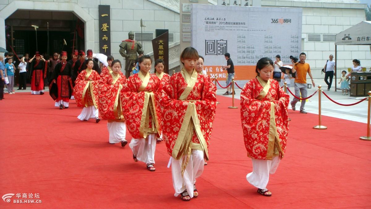 穿越时空,汉服迎宾