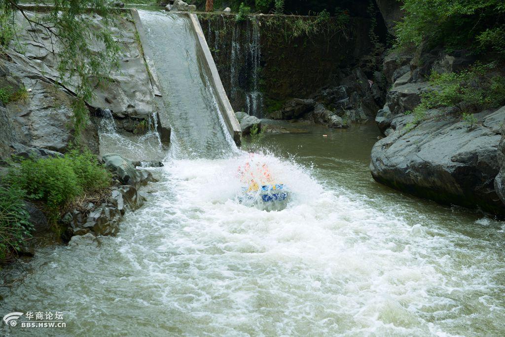 豫西漂流爽天下61峡谷风光美如画中原勇士第一漂佳丽青山绿水间
