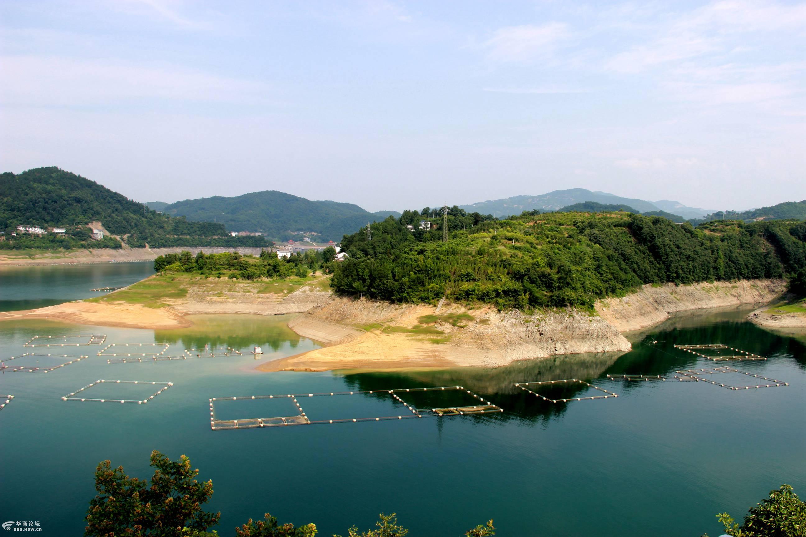 腾讯大秦网走进安康汉江龙舟节--瀛湖