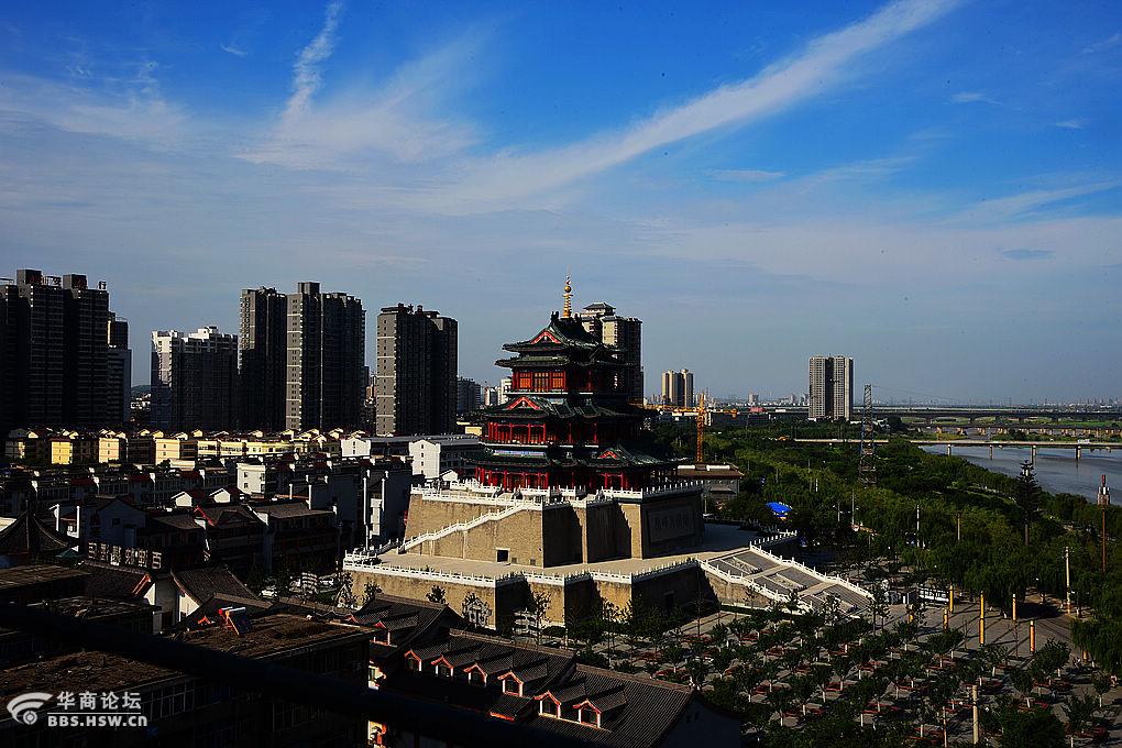 登高俯瞰咸阳老城沧桑巨变令人赞叹