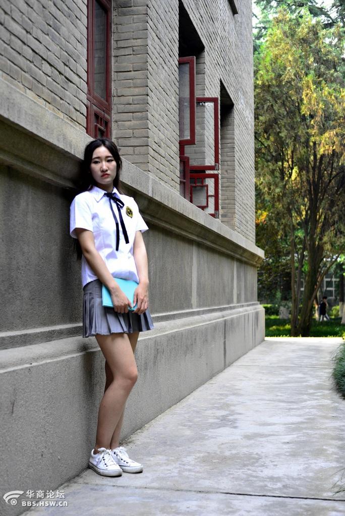 陕师大毕业季校服风