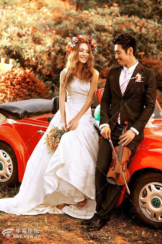 西安婚纱礼服工作室汇爱青果新郎婚礼服装搭配教您变时髦