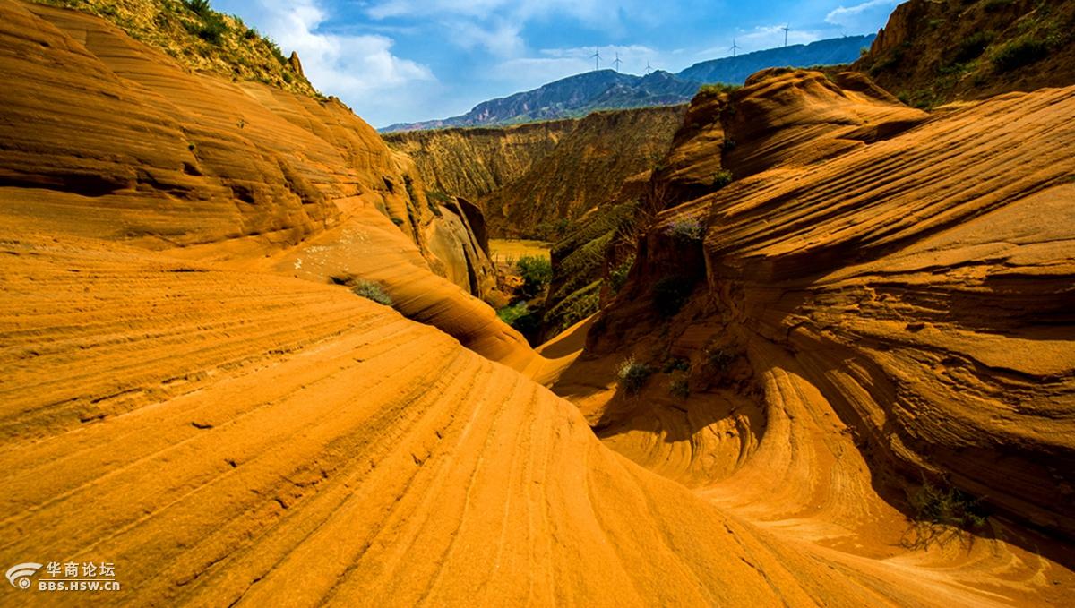 印象榆林靖边波浪谷-全民乱拍-华商论坛