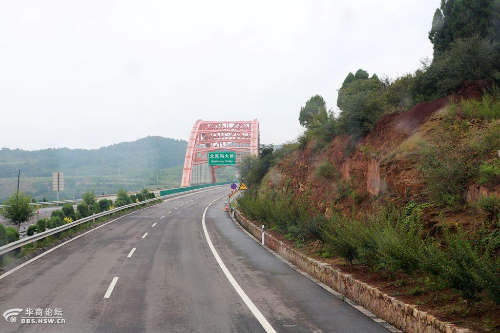 路拍西禹高速一路风景如画