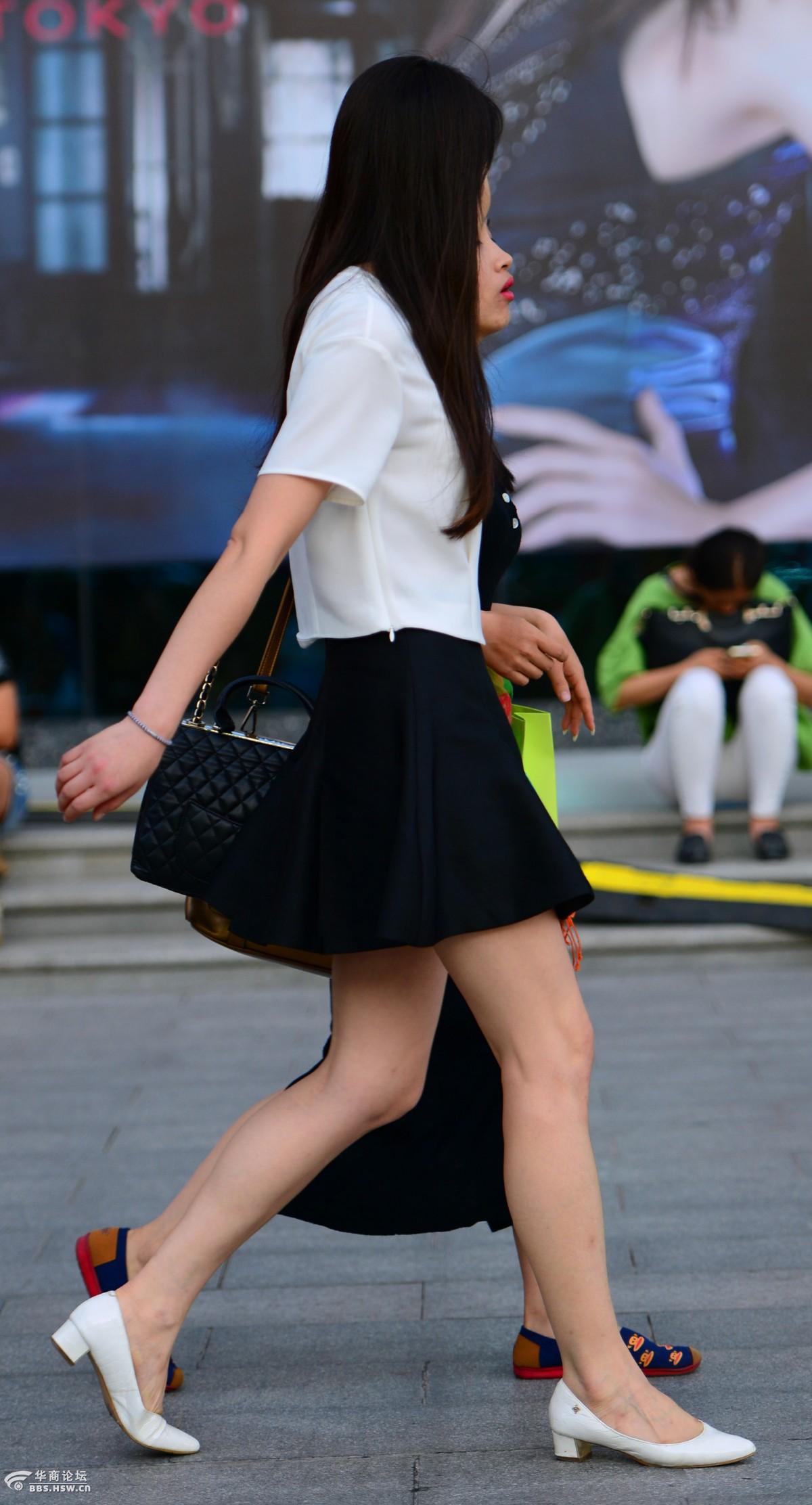 09----街拍·古城美腿看过来-全民乱拍-华商论坛