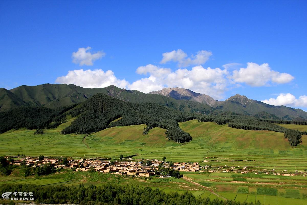 避暑圣地驴友天堂哈溪镇