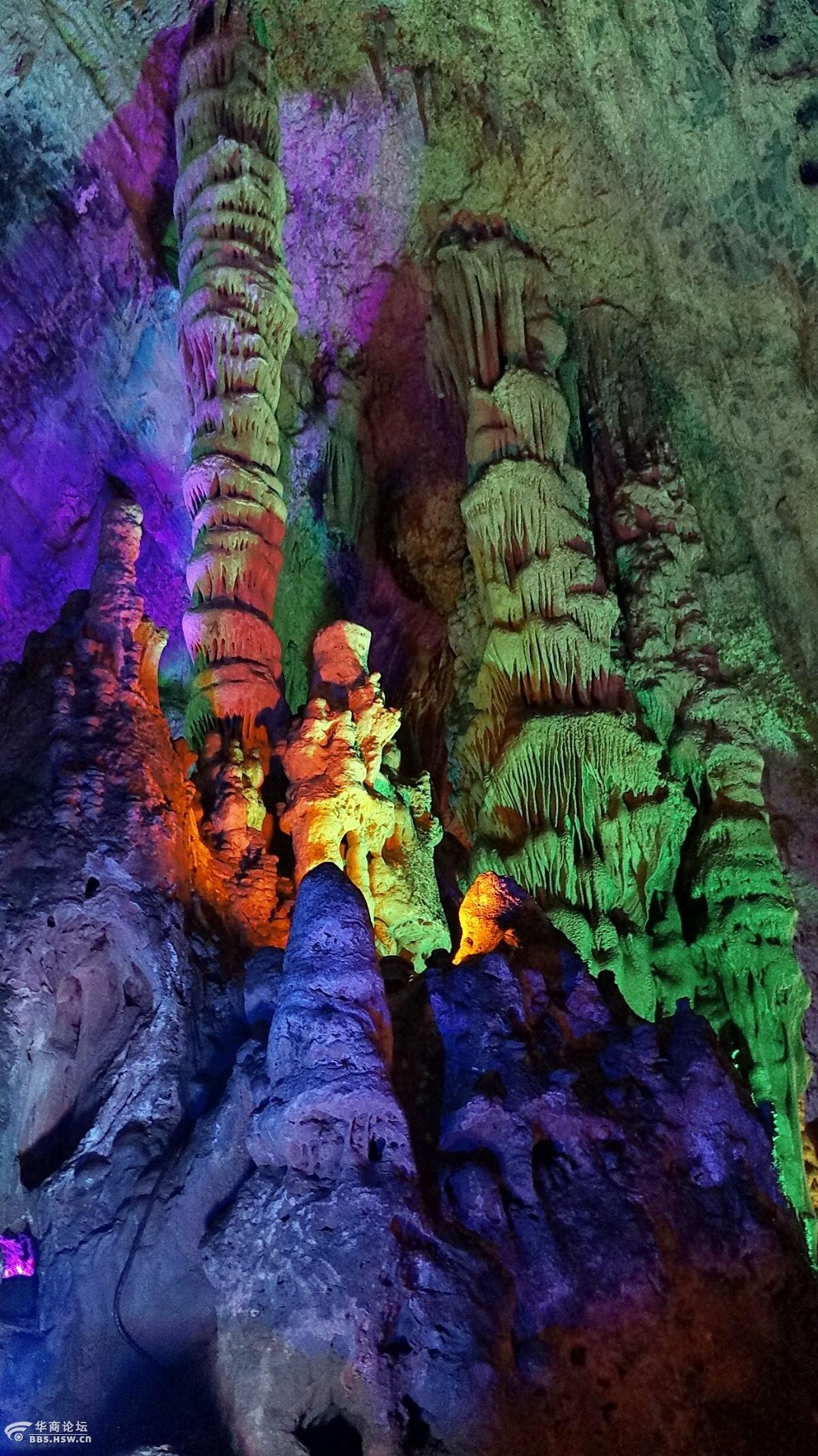 美丽月亮洞溶洞-游山玩水-华商论坛
