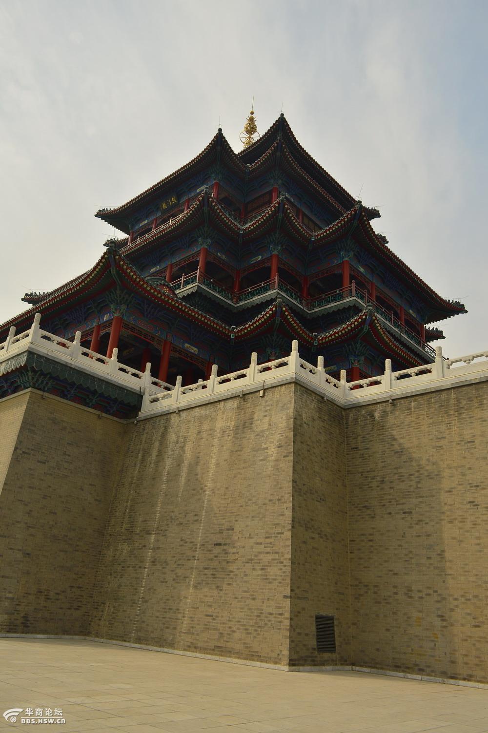 咸阳名胜清渭楼