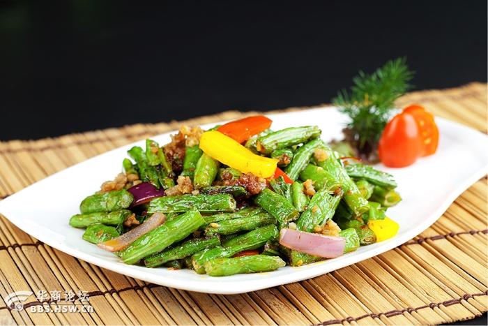 桑巴酱炒四季豆