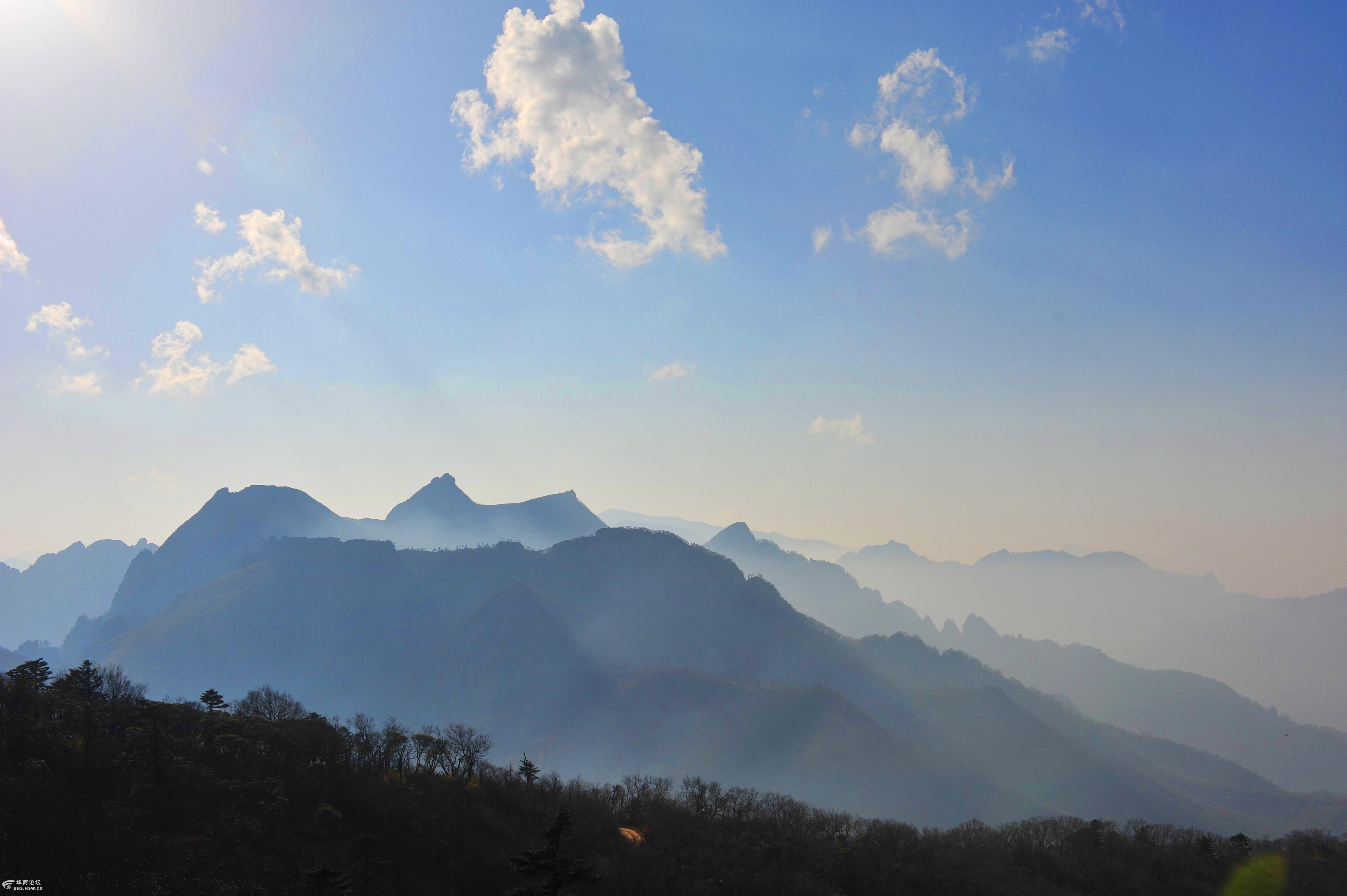秦岭山上好风景