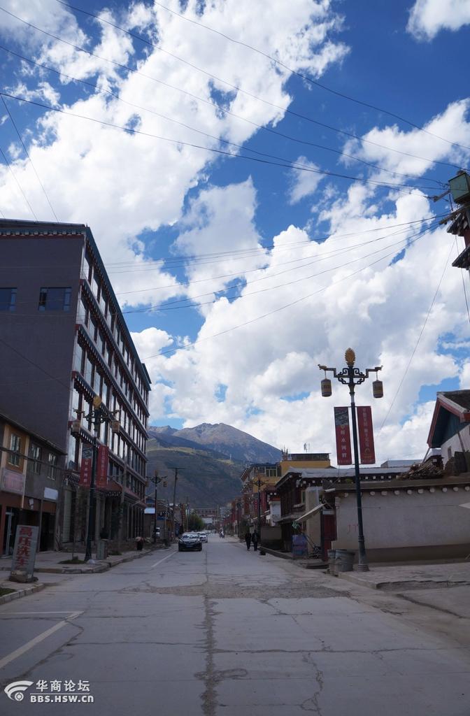 2015秋游川青甘(12)——鲜水河畔道孚县城【客观视界】