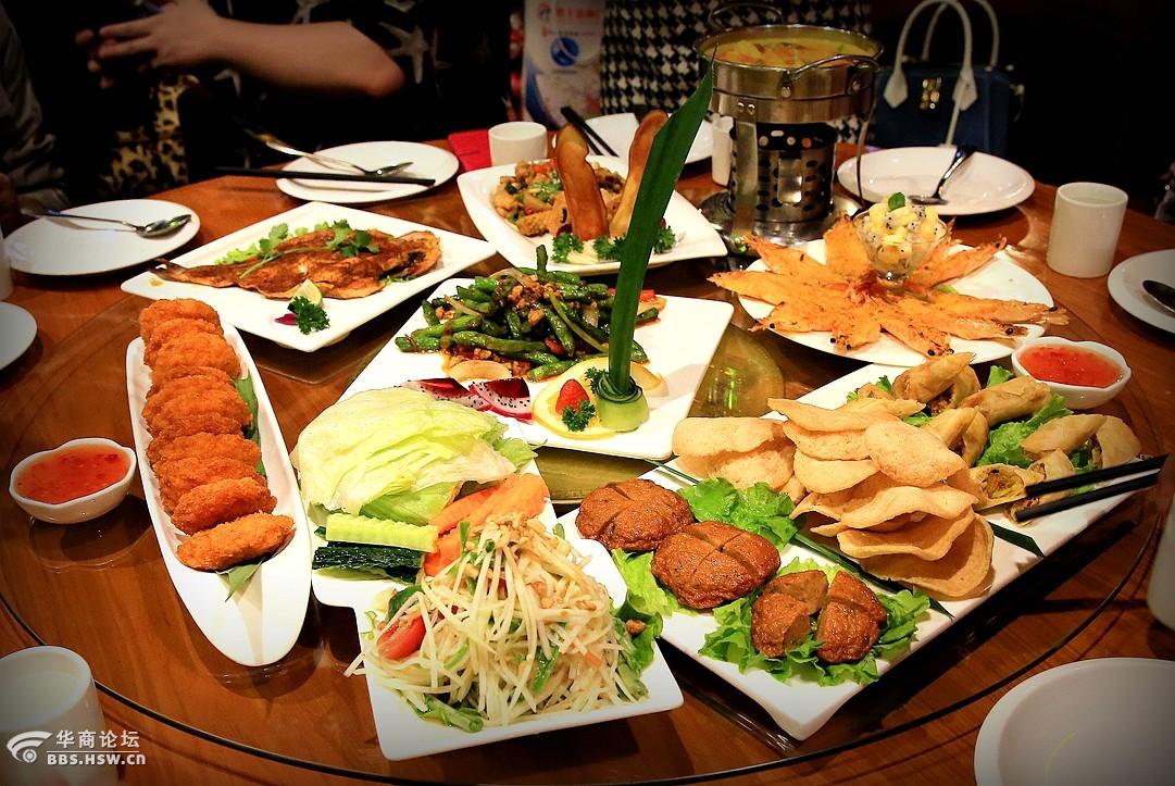 华商嗨吃团no46反馈品正宗泰国风味就到小寨赛格清迈泰泰式餐厅