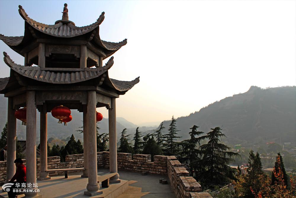 女娲山是潼关富有母性感的标志性山峰