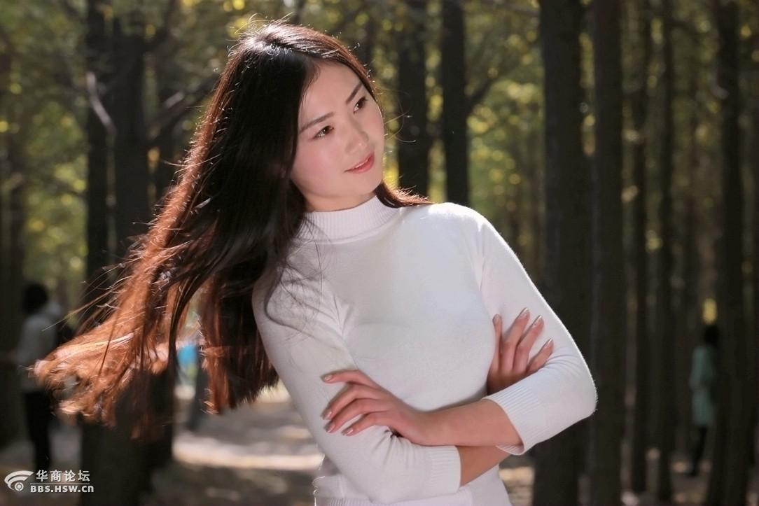 汉阳陵银杏林拍美眉