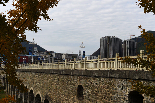 平利西大桥一景