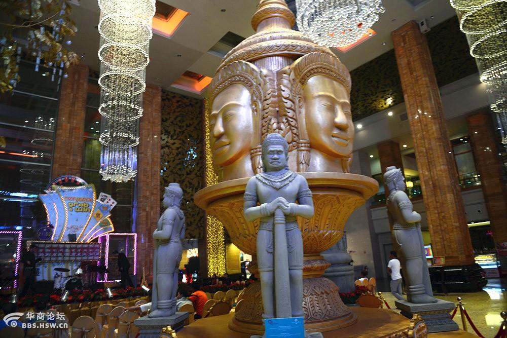 金边最豪华的金界酒店【严建设柬埔寨3】