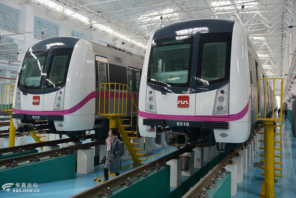 西安地铁3号线车辆段和高架站图片严建设