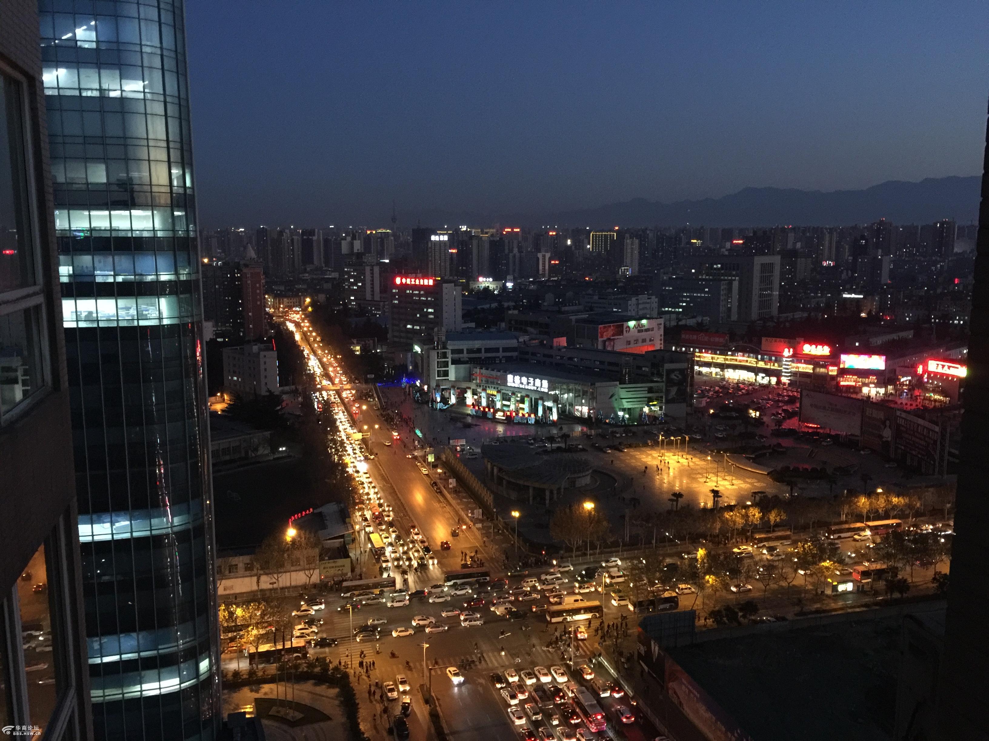 西安夜景这是哪里?-咸阳论坛-华商论坛