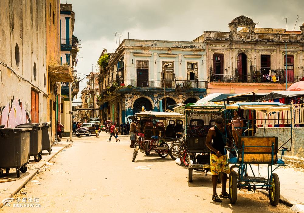 彩色的古巴