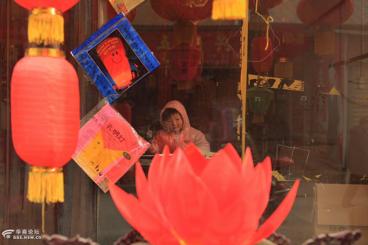 寻找老西安023三兆村大红灯笼高高挂