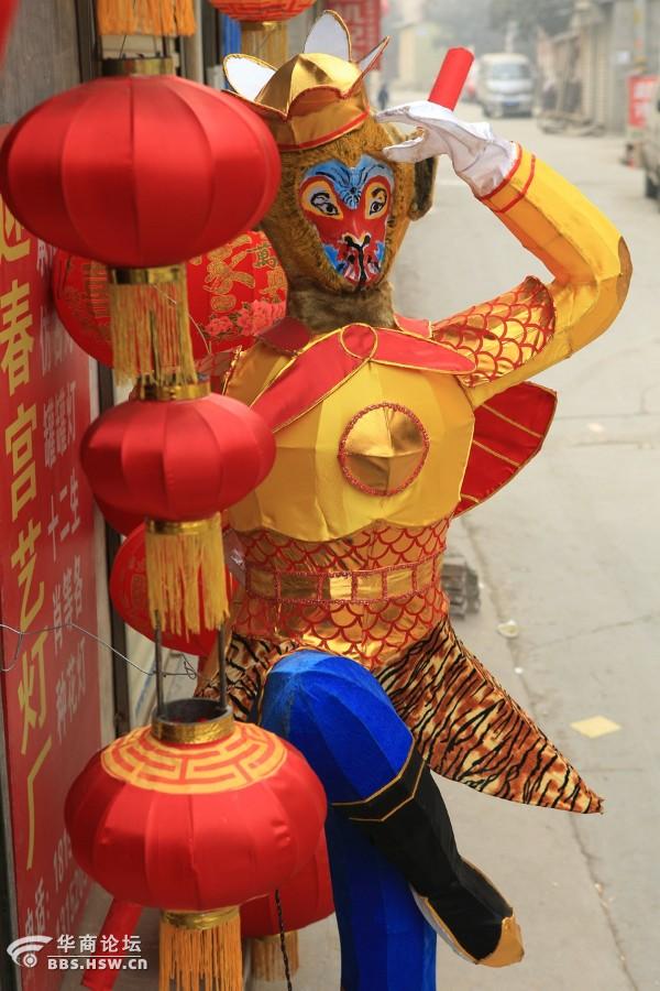 寻找老西安023三兆村大红灯笼高高挂