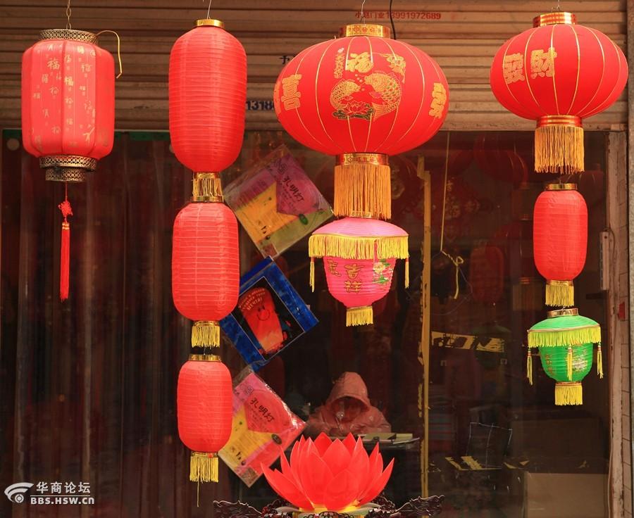 寻找老西安023三兆村大红灯笼高高挂
